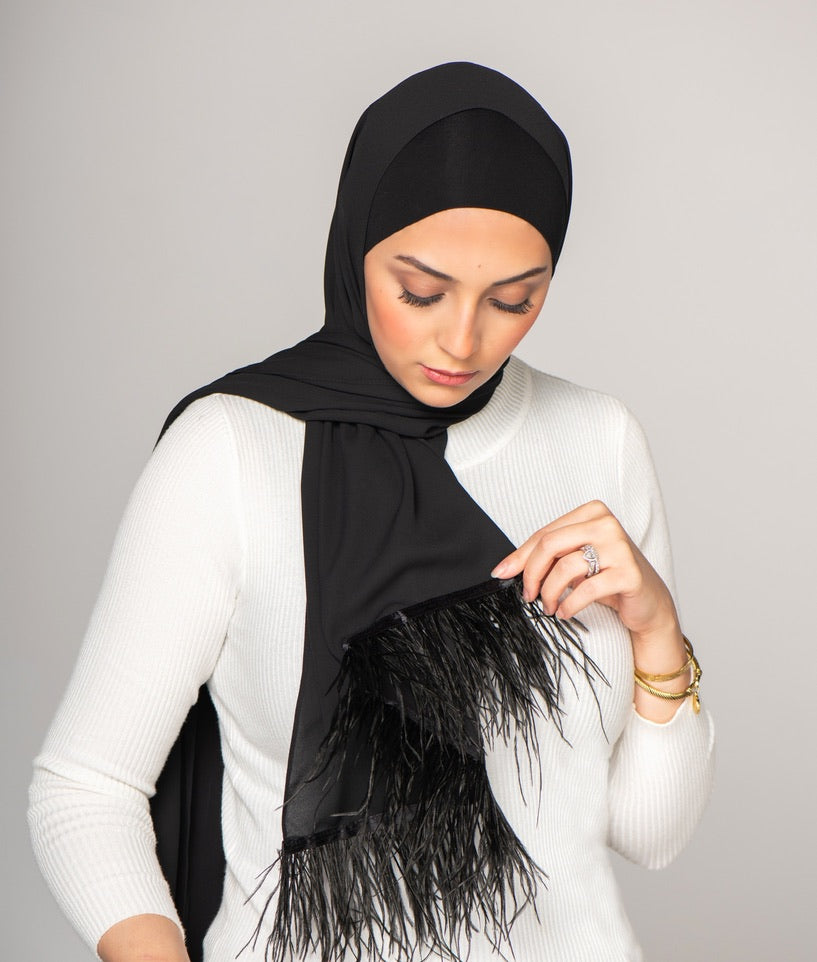 Feather Hijab