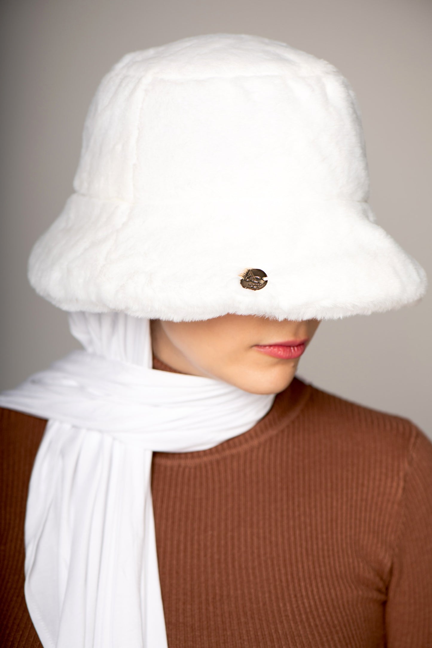 Faux Fur Bucket hat