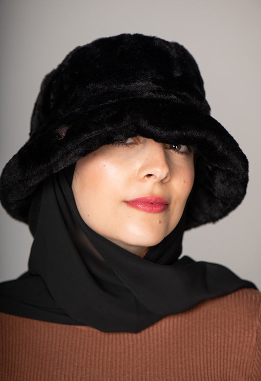 Faux Fur Bucket hat